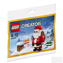 樂高 creator 系列 jolly santa小人仔 30478 亞馬遜中國(guó)價(jià)格